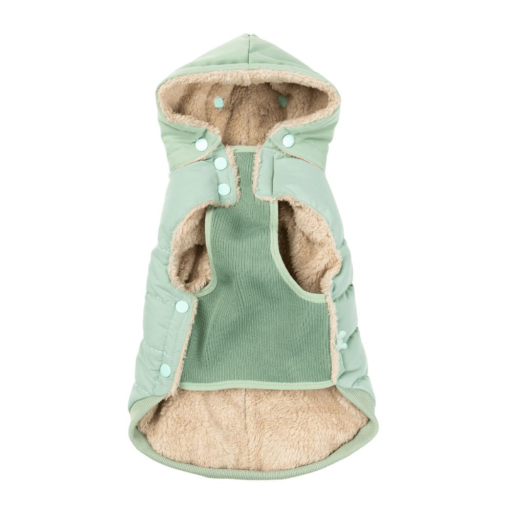 Giacca FuzzYard - Puffer essenziale - Menta