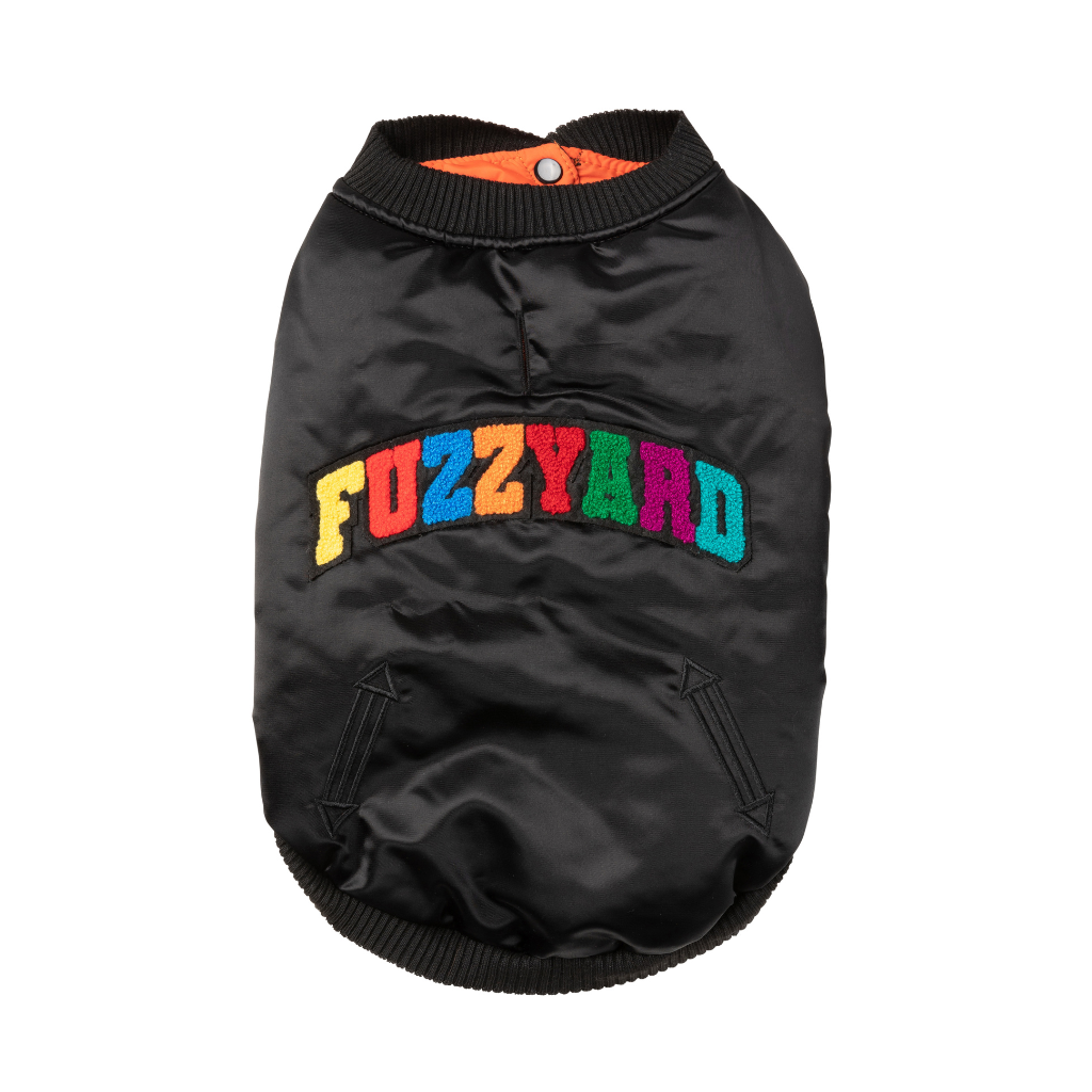 FuzzYard Jacket - Frat - Black