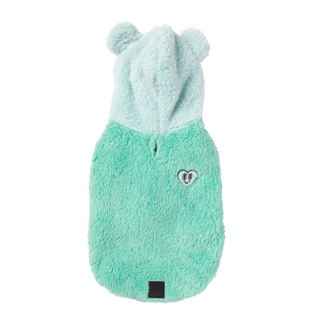 Felpa con cappuccio FuzzYard - Winnie - Verde acqua