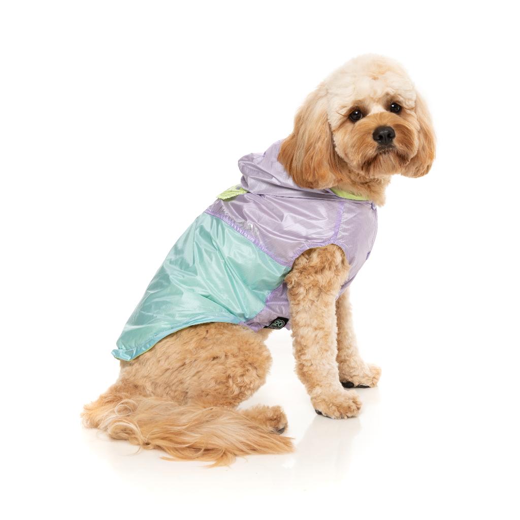 Impermeabile Ormond Viola/Blu