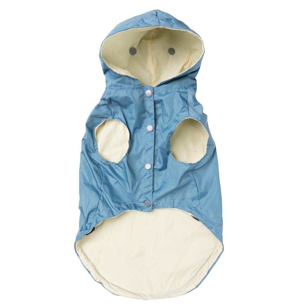 Chubasquero Impermeable para perro FuzzYard Life French Blue