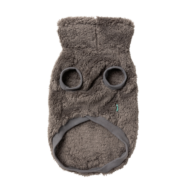 Turtle Teddy Sweater - Gunmetal Grey