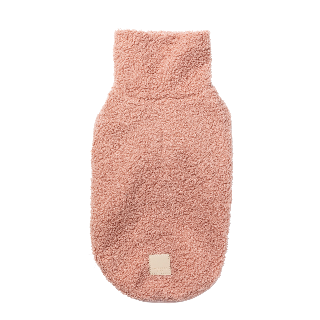 FuzzYard Life Boucle Sweater - Soft Blush