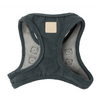 Grigio ardesia - Imbracatura Step In in velluto FuzzYard Life
