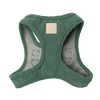 Myrtle Green - Imbracatura Step In in velluto FuzzYard Life