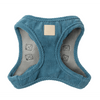 French Blue - Imbracatura Step In in velluto FuzzYard Life