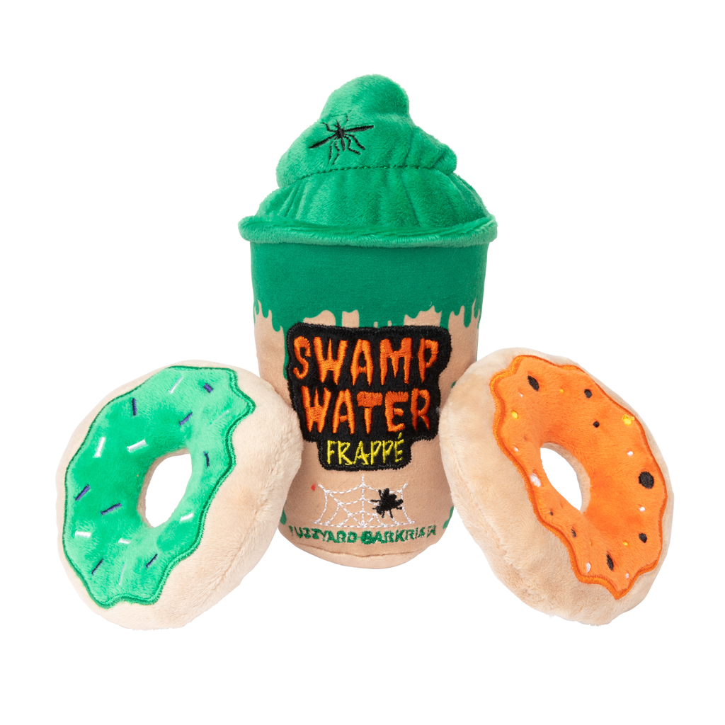 SWAMP WATER FRAPPE & DONUTS 3PK - GIOCATTOLO PER CANI