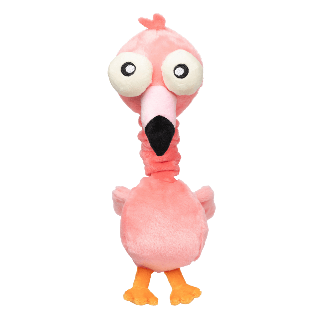 Neckole The Flamingo - Neck Minnit - Giocattolo per cani