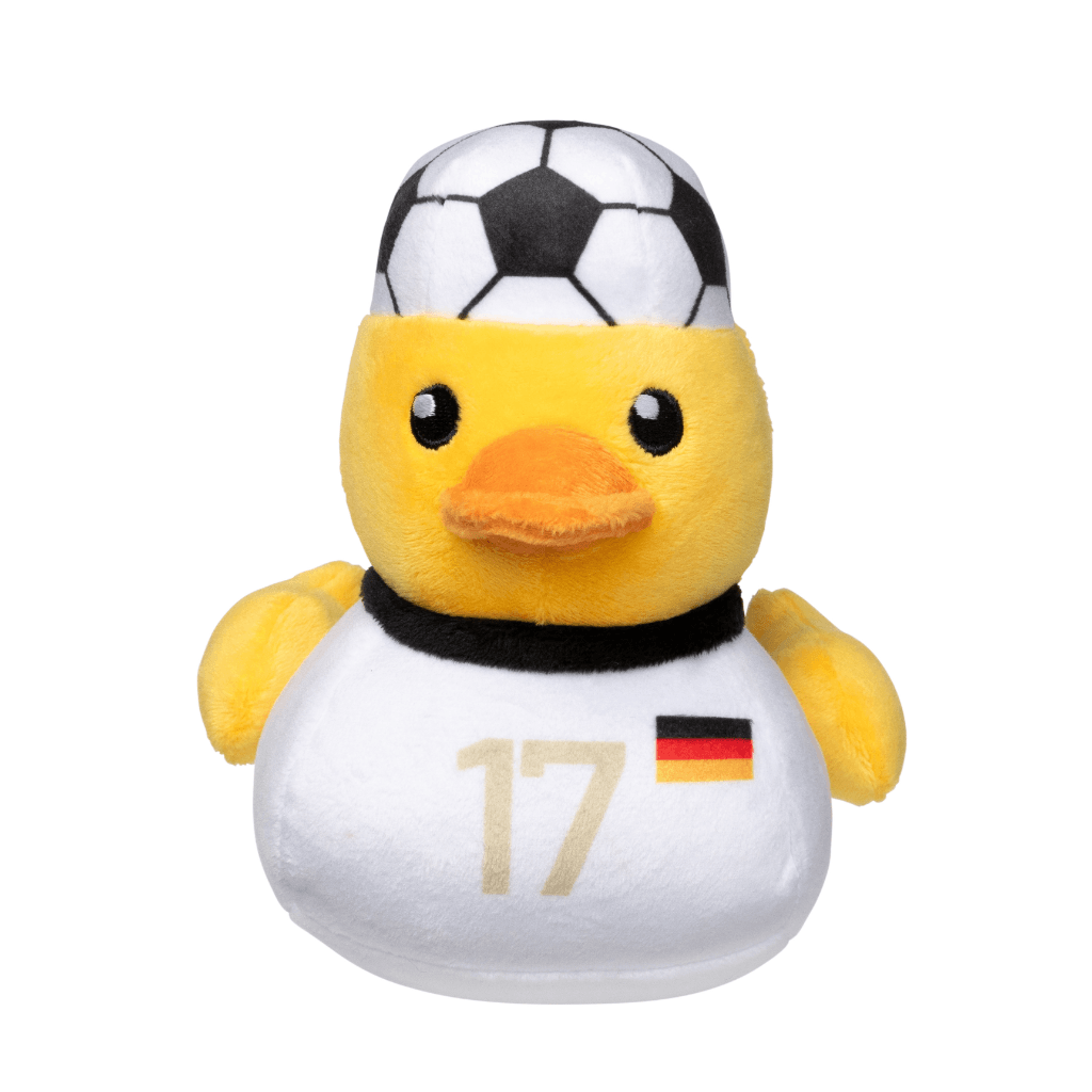 Germany Duck M (n. 17) - FuzzYard Toy Football - Giocattolo per cani