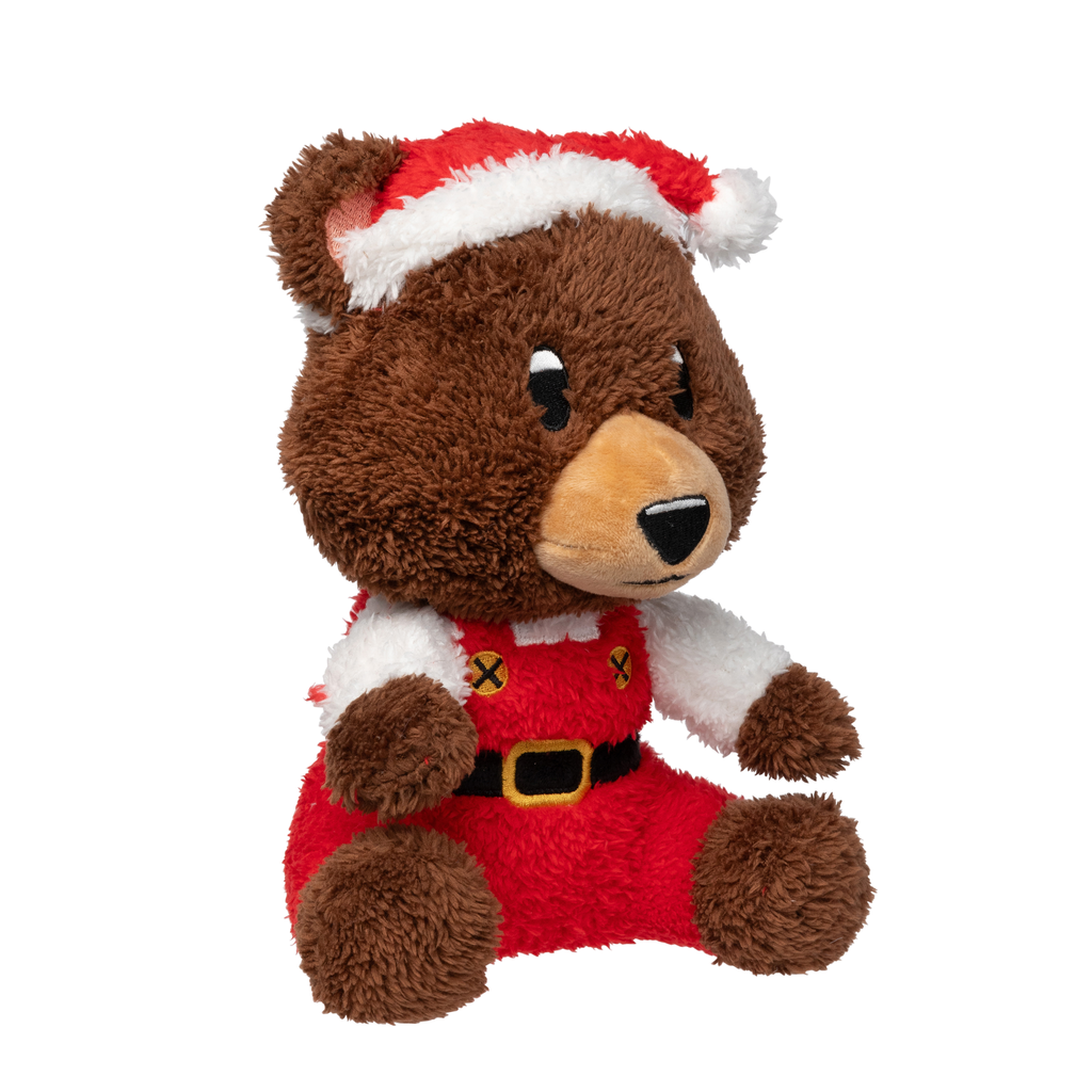 FuzzYard Juguete de Navidad - Santa Fuzz Bear