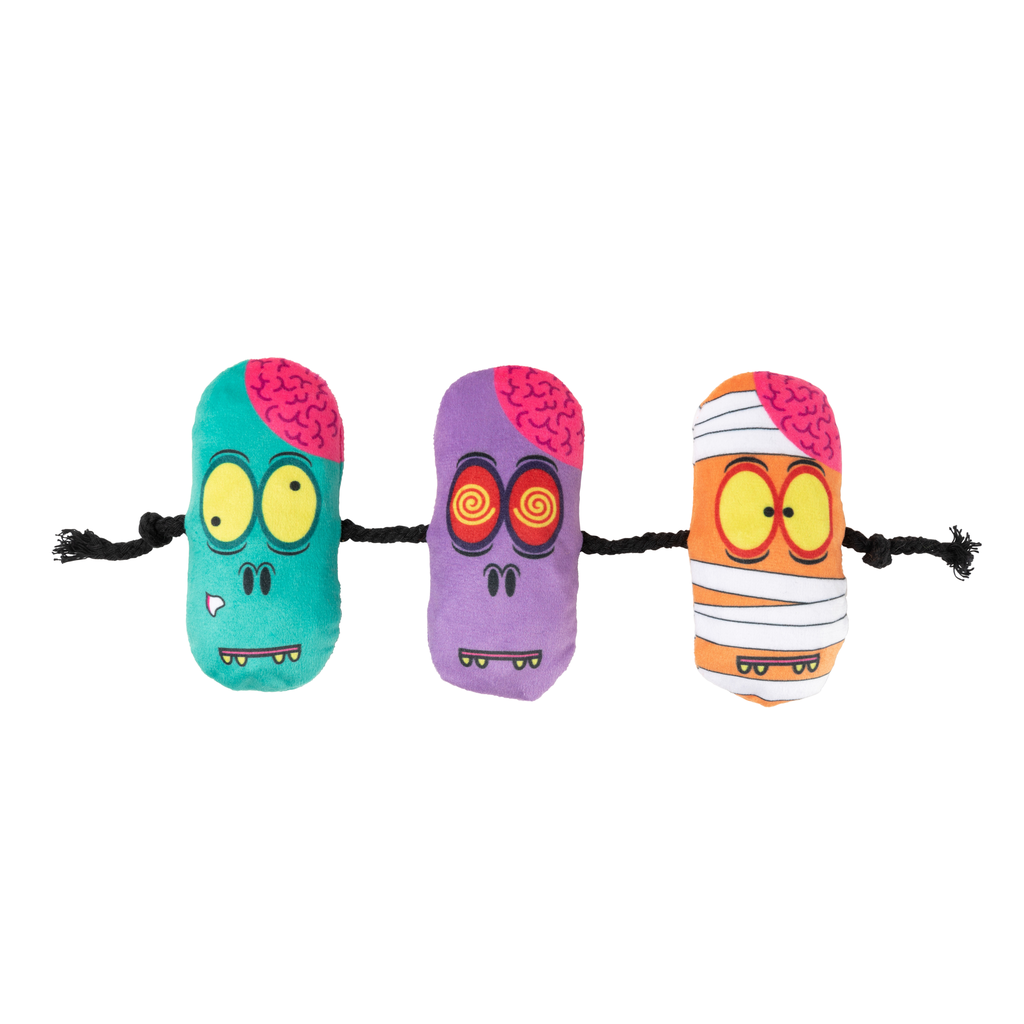 ZOMBIE SKEWER 3PC STRING - GIOCATTOLO PER GATTI