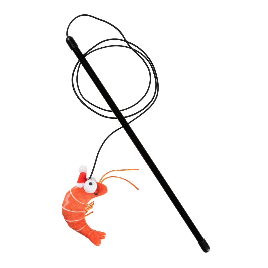 FuzzYard Juguete de Navidad para gatos - Shrimpmas