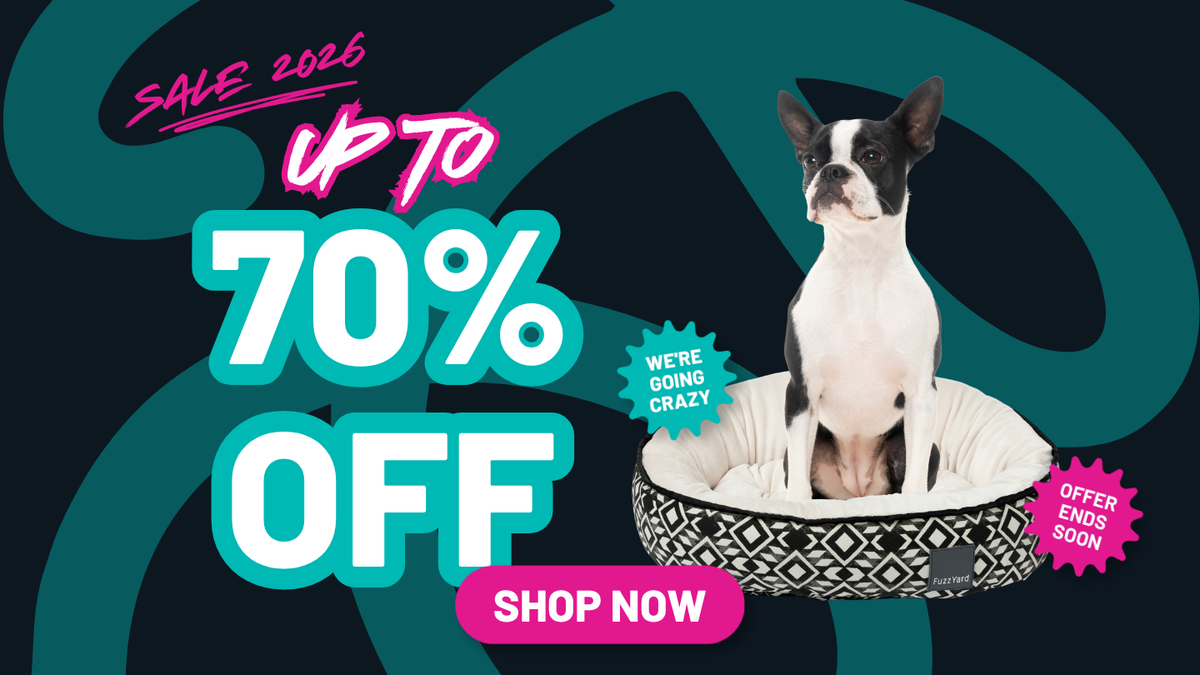 Fino al 70% di sconto su una selezione dei prodotti più amati di FuzzYard.
