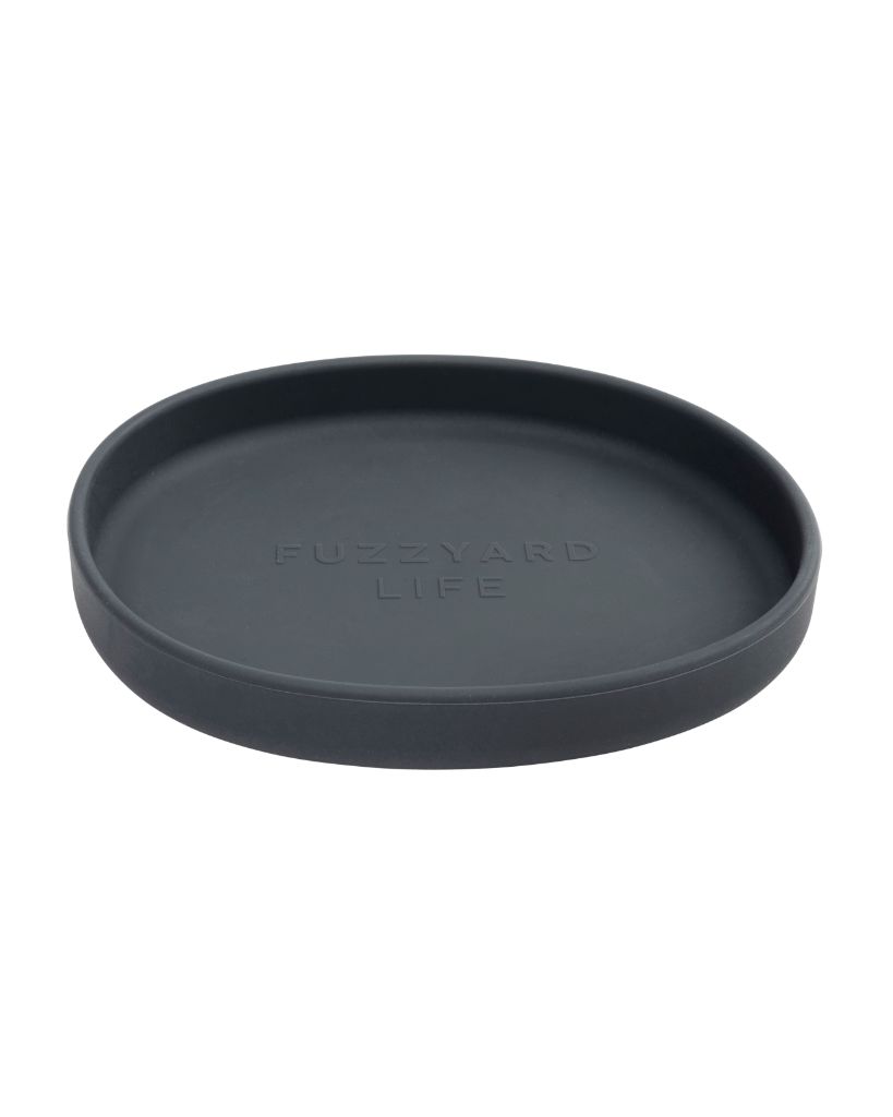 Plato de silicona FuzzYard Life Slate Grey