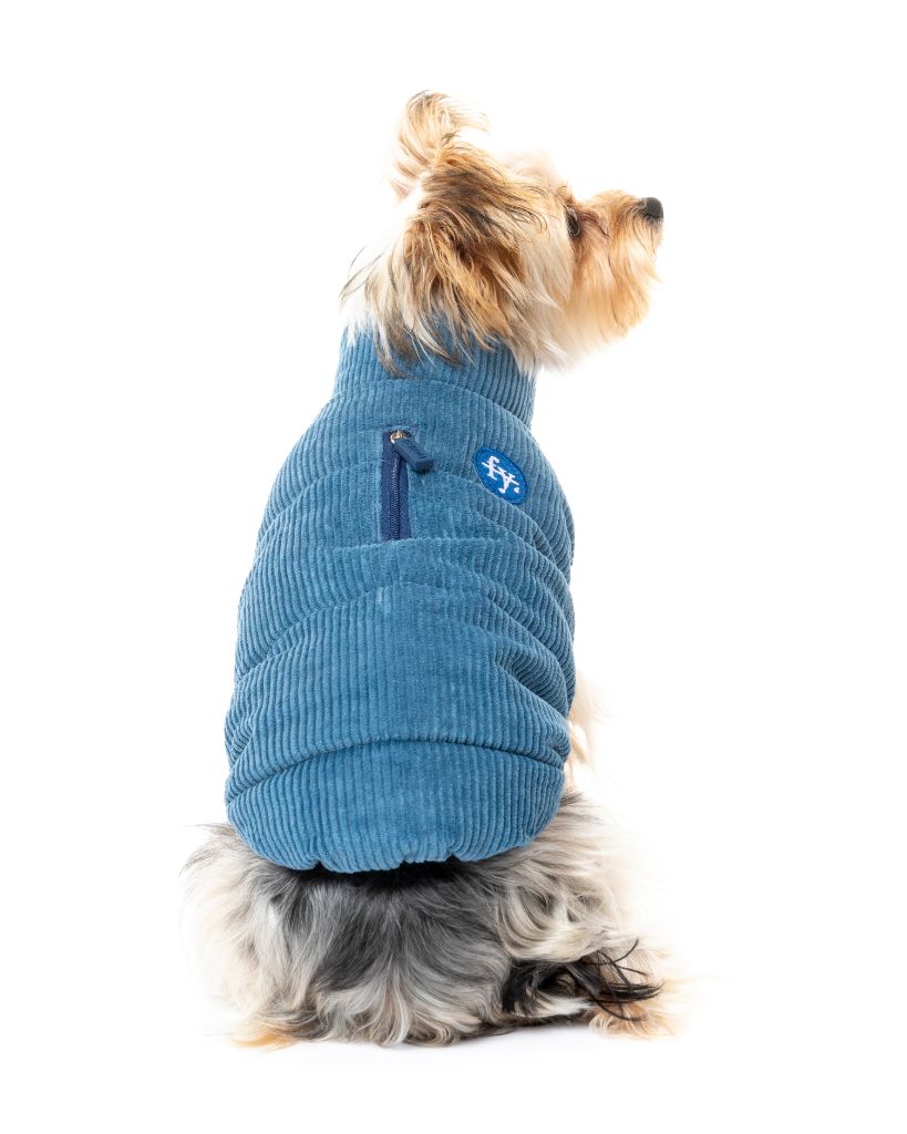 Giacca di velluto a coste per cani - Mosman Puffer