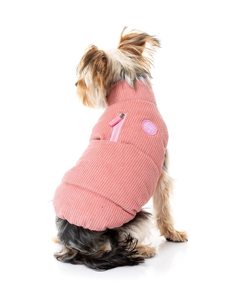 Giacca di velluto a coste per cani - Mosman Puffer