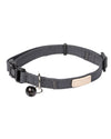 Collar para gatos de algodón FuzzYard Life Slate Grey