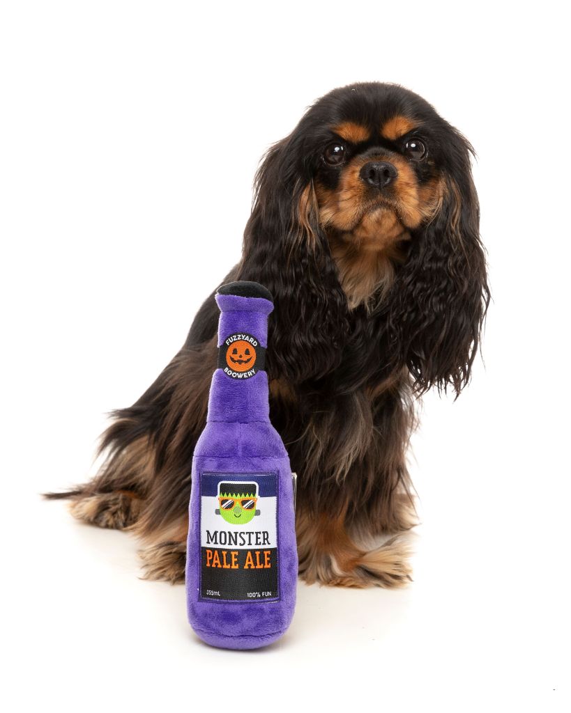 Monster Pale Ale & Cookies confezione da 3 - Peluche di Halloween per cani